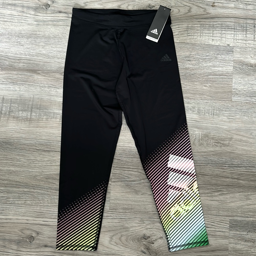 Adidas Girls Capri Leggings (XL)